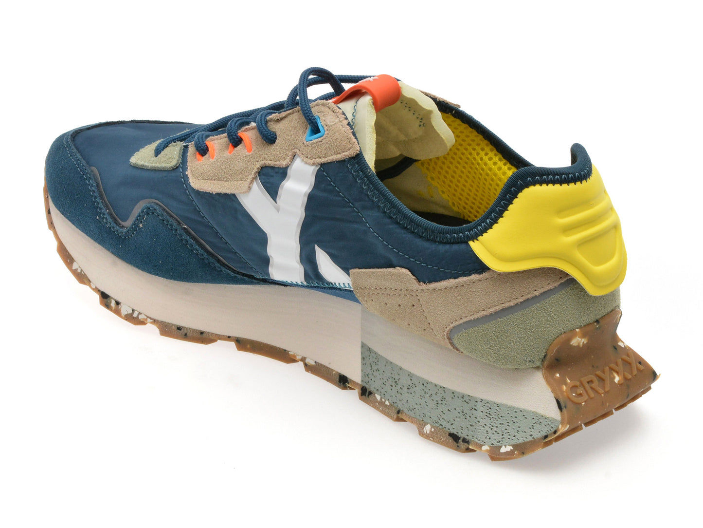 Pantofi sport GRYXA bleumarin, 40061M, din material textil