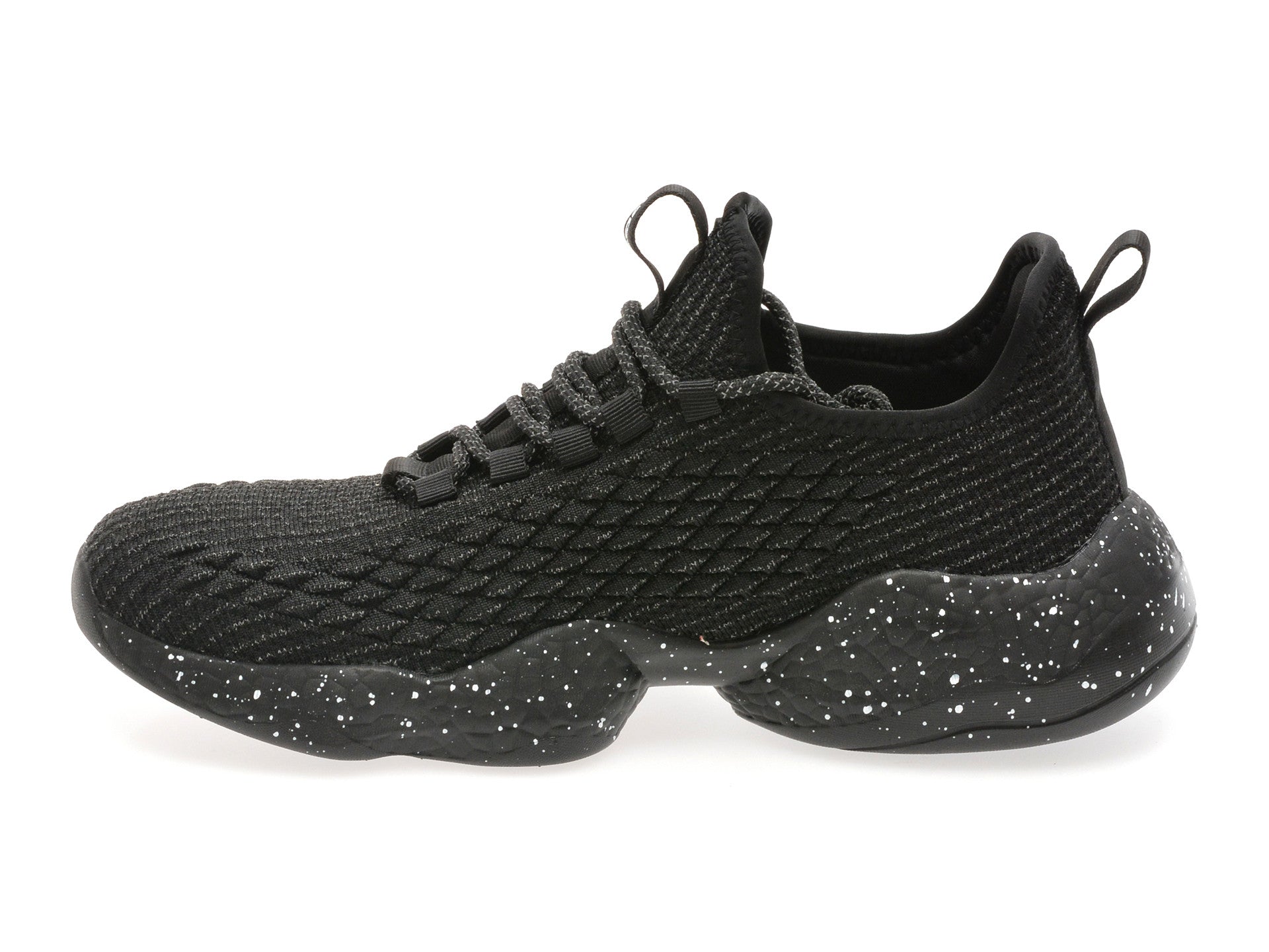 Pantofi sport GRYXA negri, A85238, din material textil