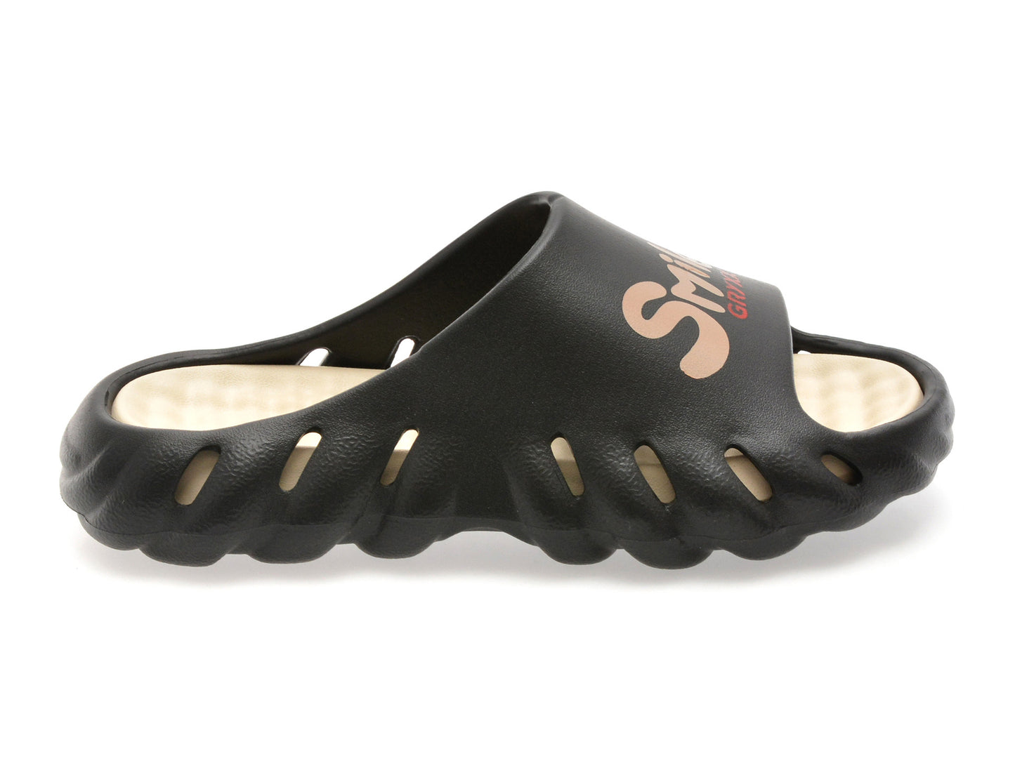 Papuci GRYXA negri, V6, din pvc
