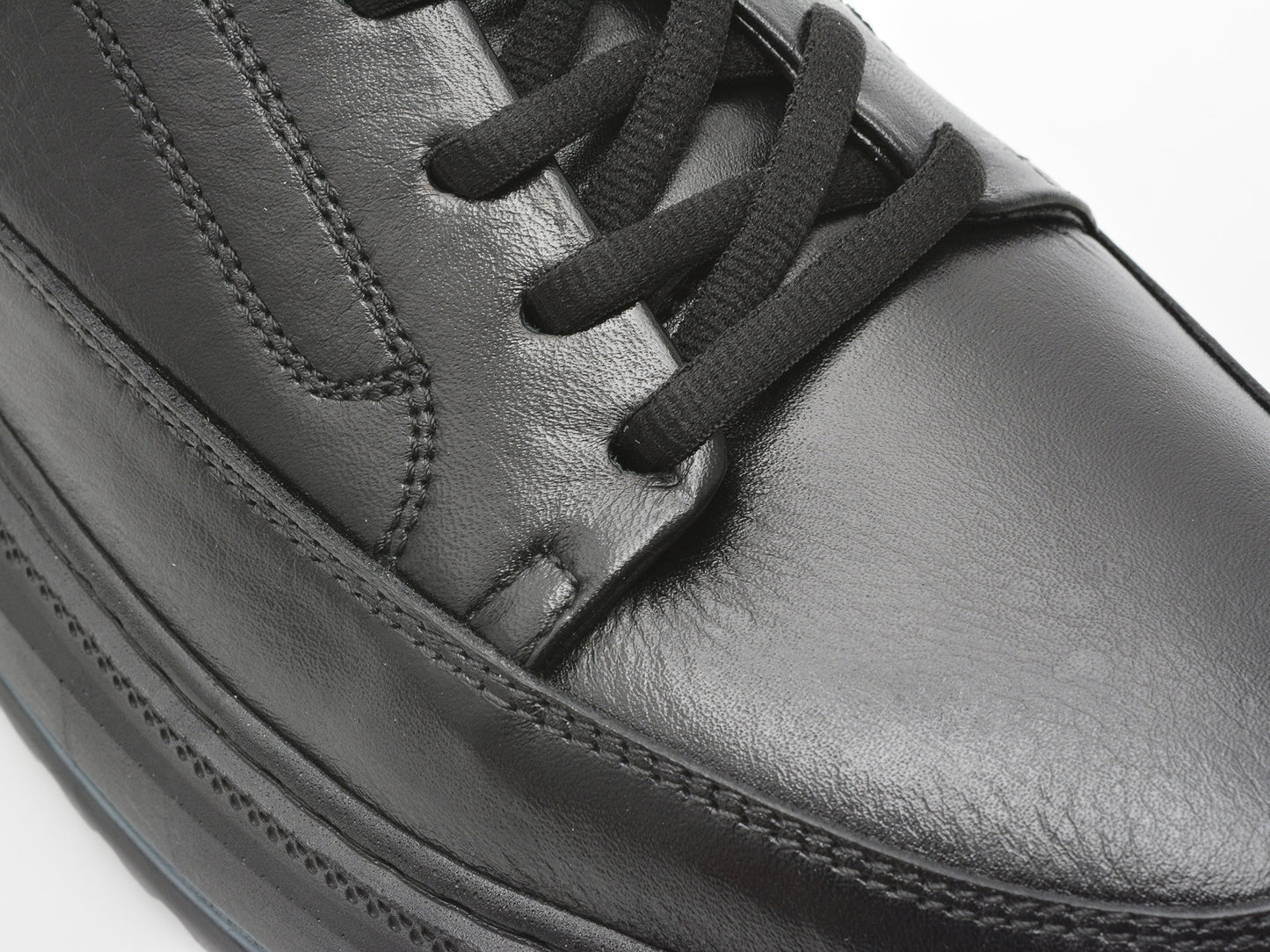 Pantofi sport GRYXA negri, BS4150, din piele naturala