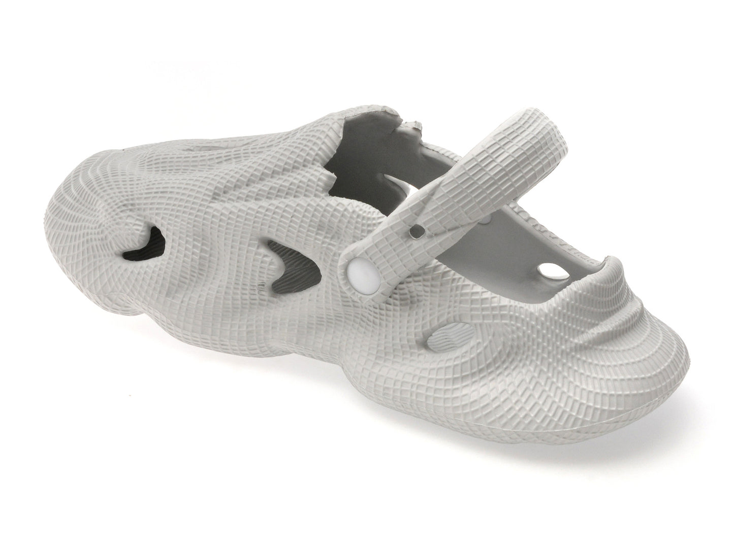 Papuci GRYXA gri, YD1001, din pvc