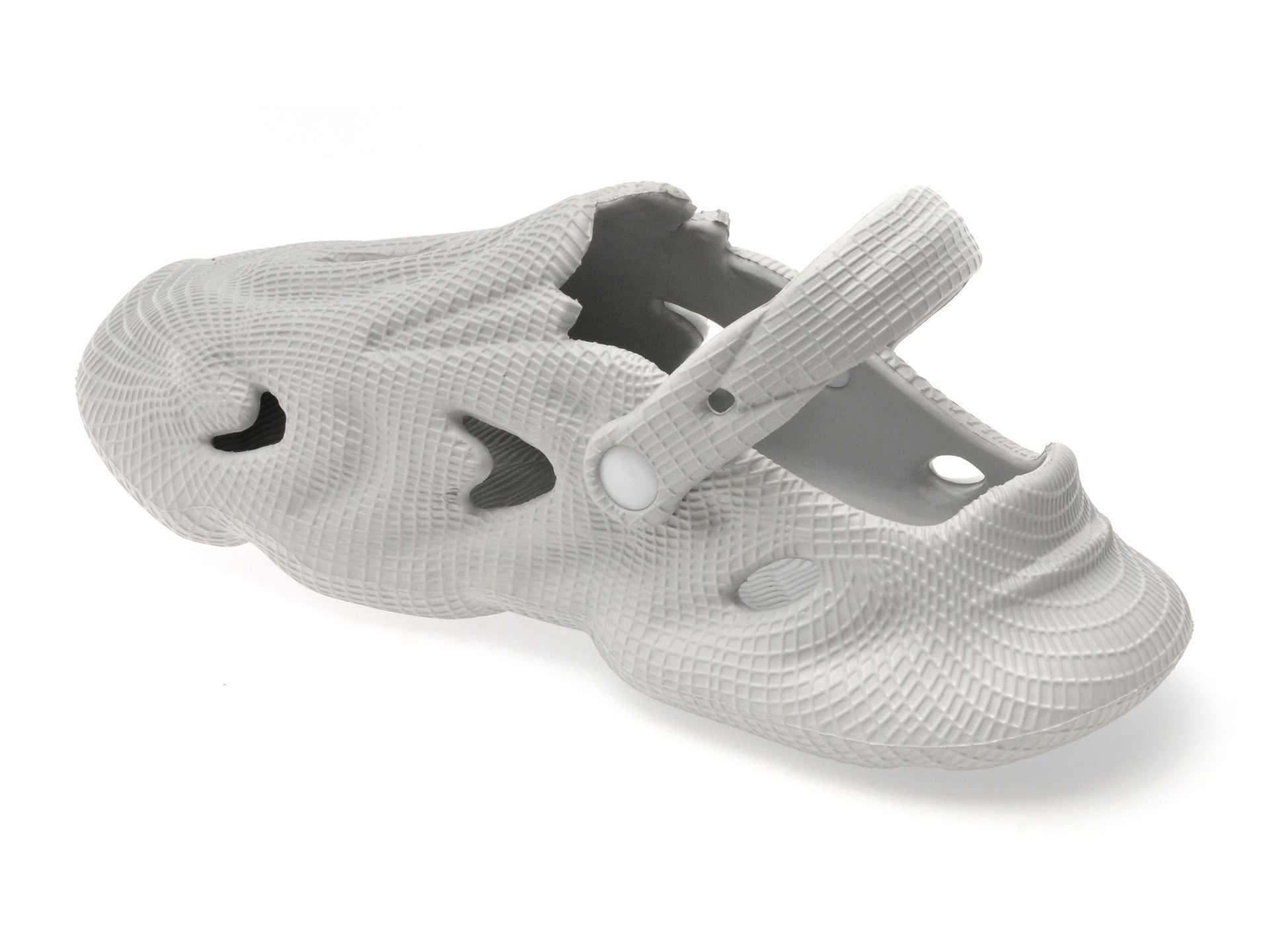 Papuci GRYXA gri, YD1001, din pvc