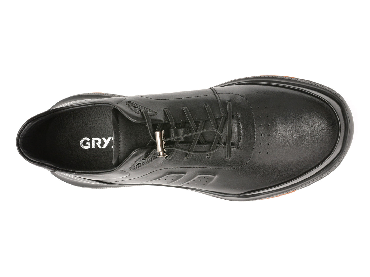 Pantofi sport GRYXA gri, RB001, din piele naturala