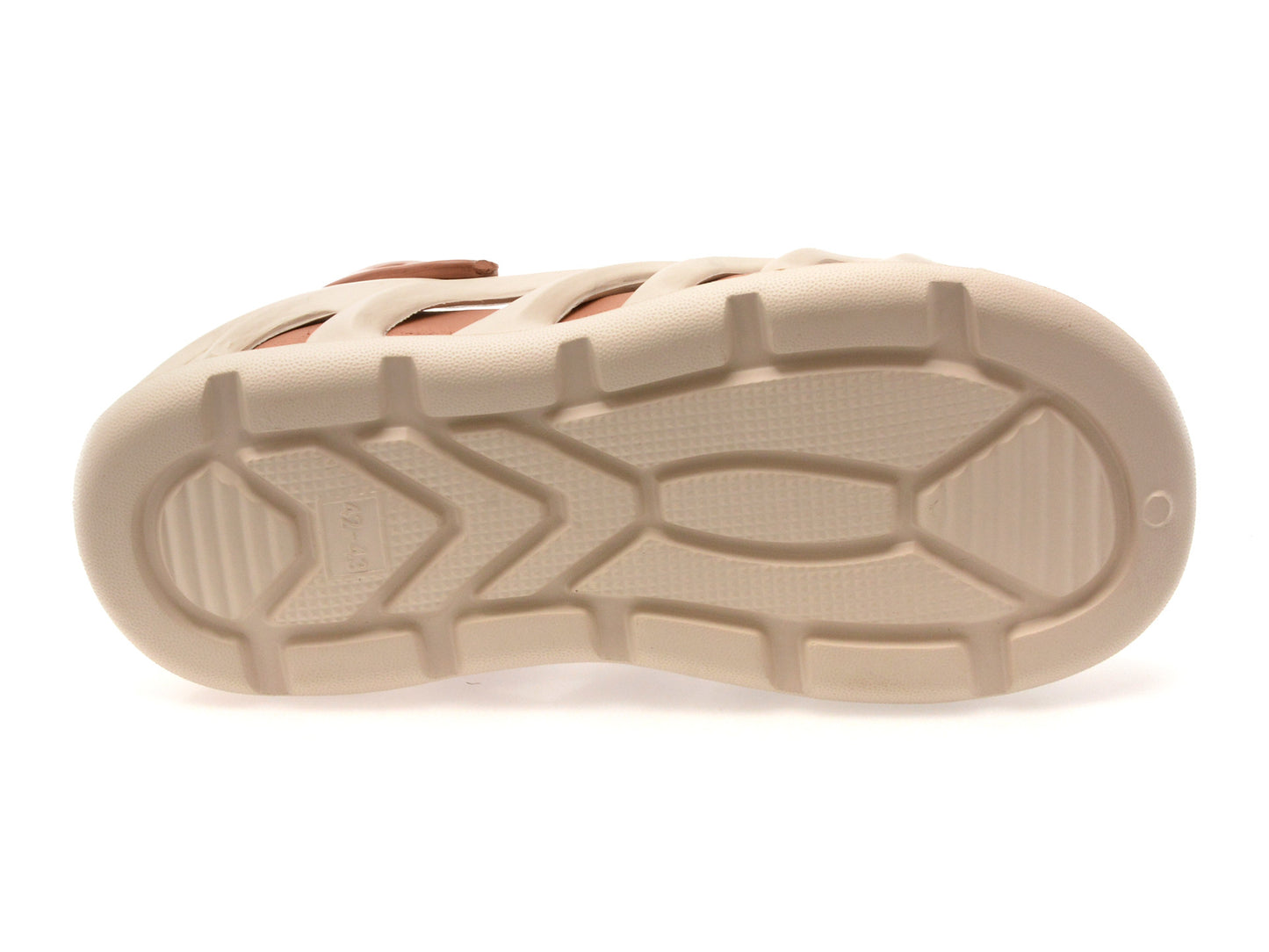 Papuci GRYXA bej, 20279, din pvc