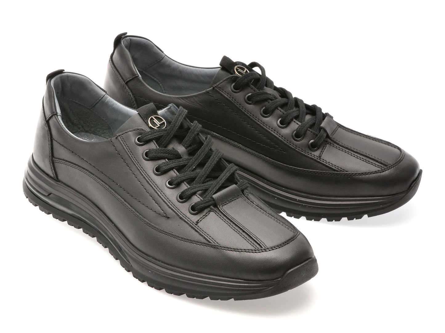 Pantofi sport GRYXA maro, LS2404, din piele naturala