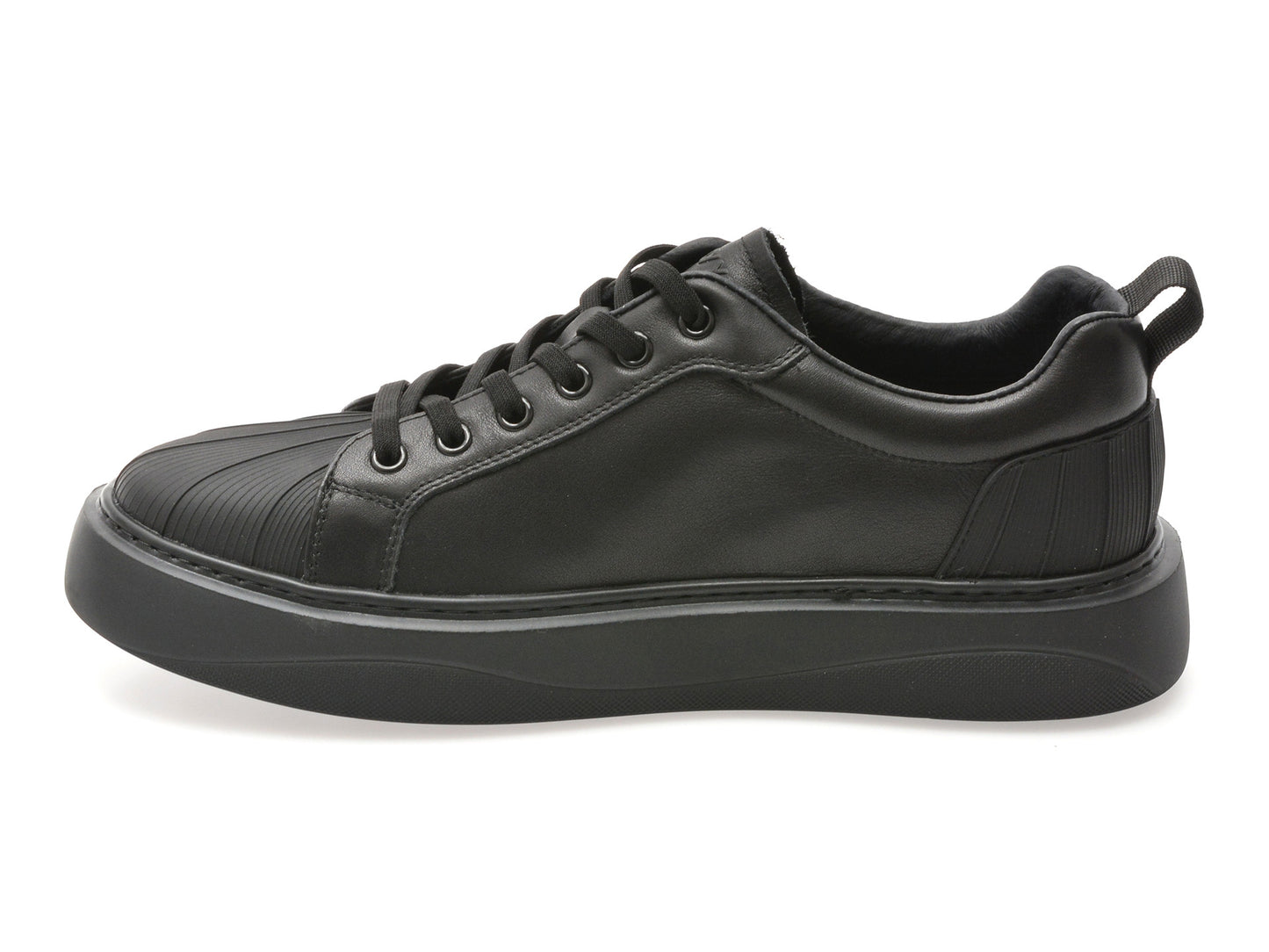 Pantofi sport GRYXA negri, 80311, din piele naturala