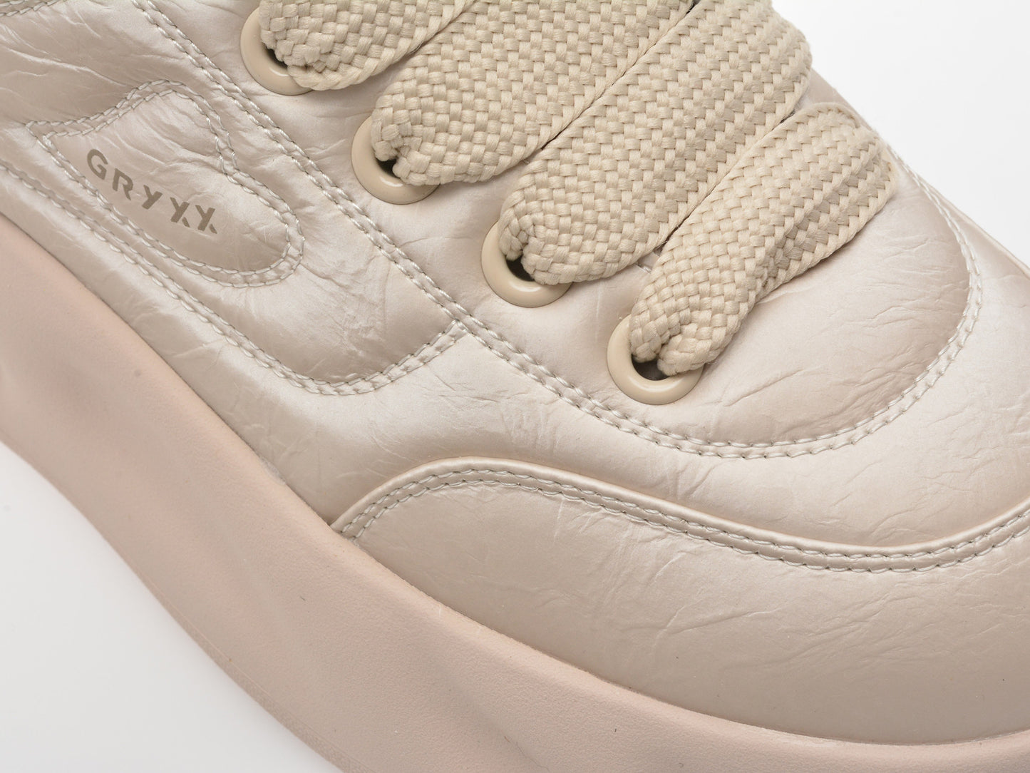 Pantofi sport GRYXA nude, 2297, din piele ecologica