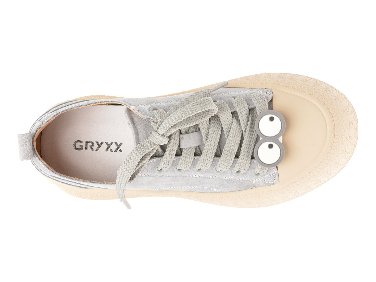 Pantofi sport GRYXA albastri, 24997, din piele intoarsa