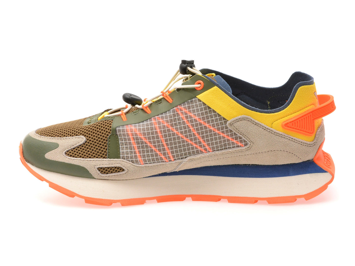 Pantofi sport GRYXA albi, 40049M, din material textil