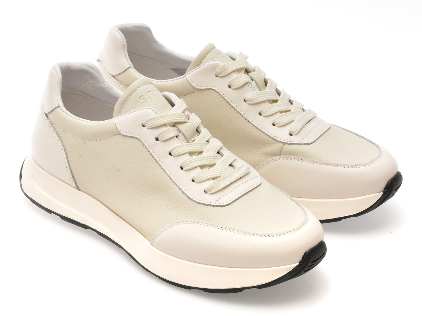 Pantofi sport GRYXA bej, 5772, din piele naturala