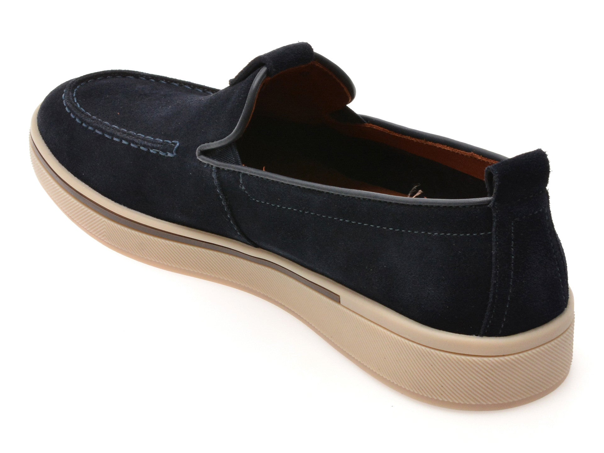 Mocasini GRYXA maro, MU151, din piele intoarsa