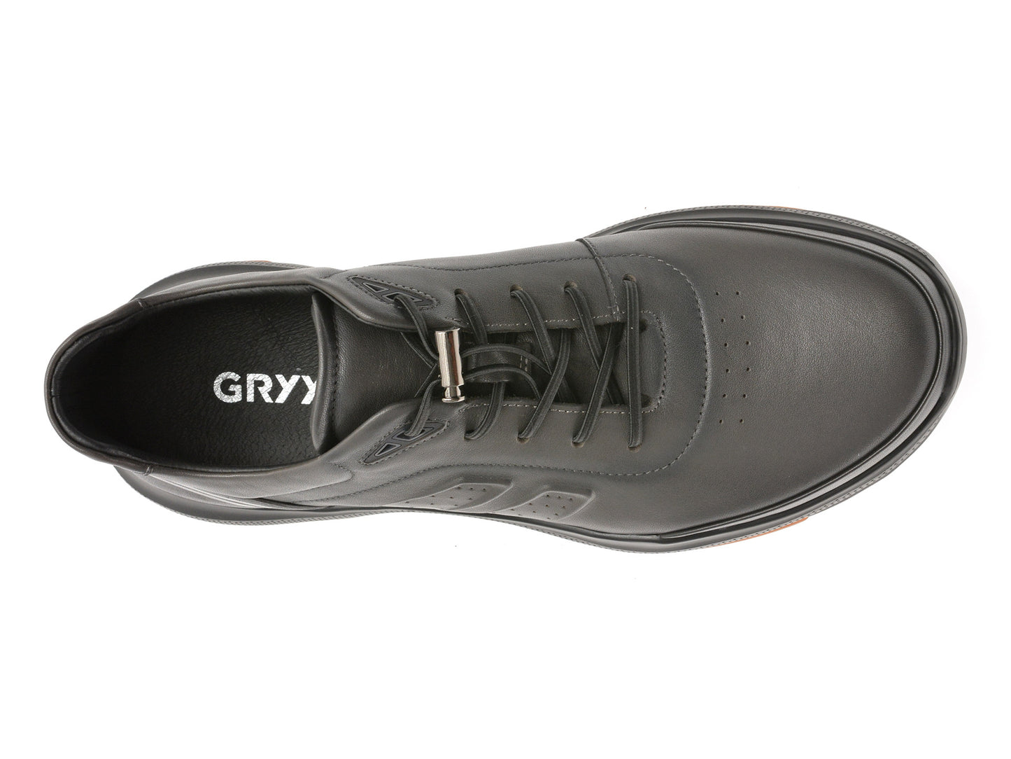 Pantofi sport GRYXA gri, RB001, din piele naturala