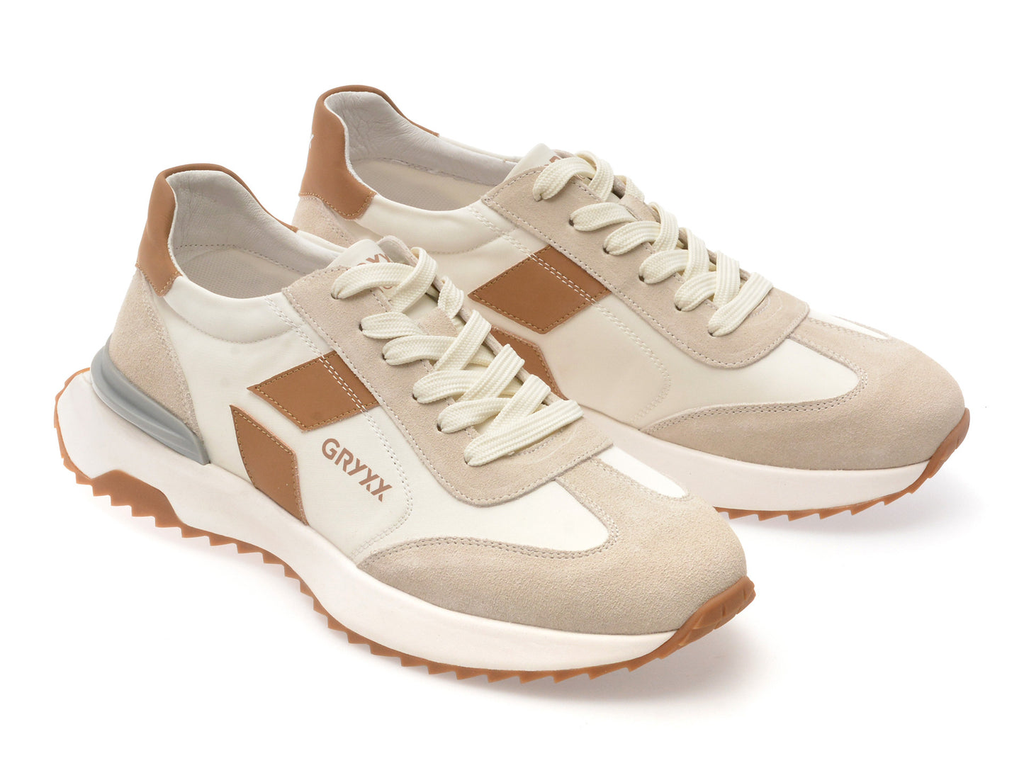 Pantofi sport GRYXA bej, 3031637, din material textil