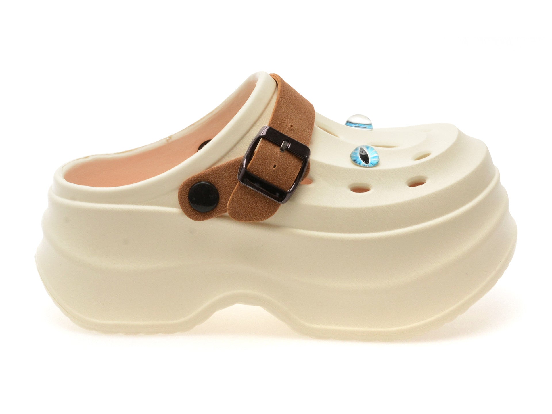Papuci GRYXA negri, E821, din pvc