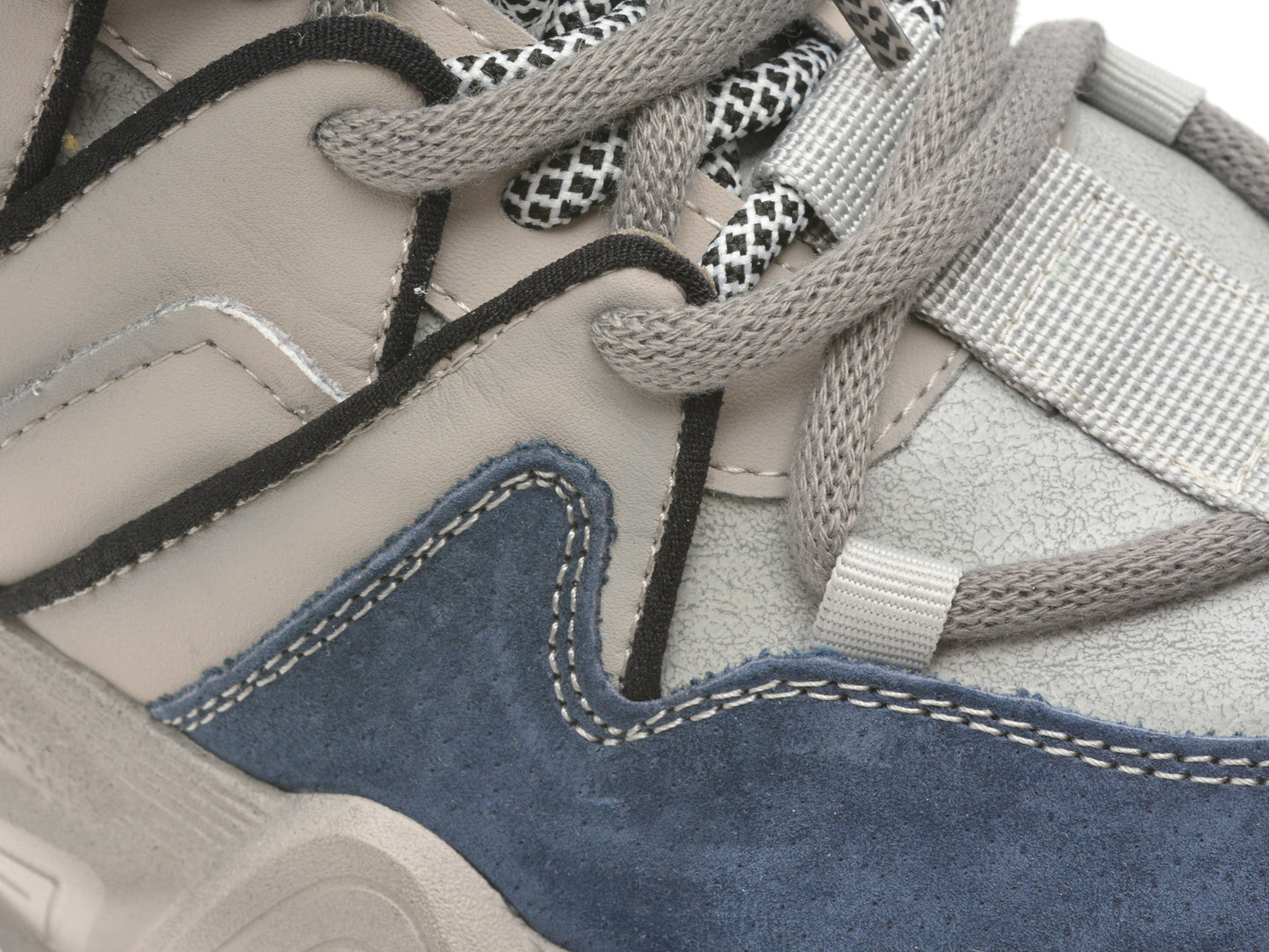 Pantofi sport GRYXA negri, 5752, din piele ecologica