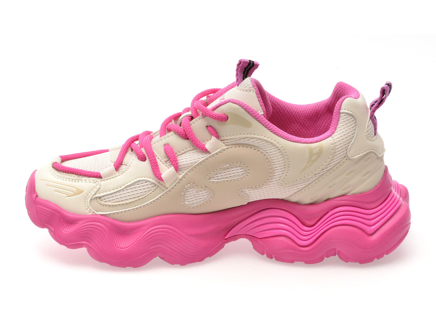 Pantofi sport GRYXA fucsia, 36398, din material textil