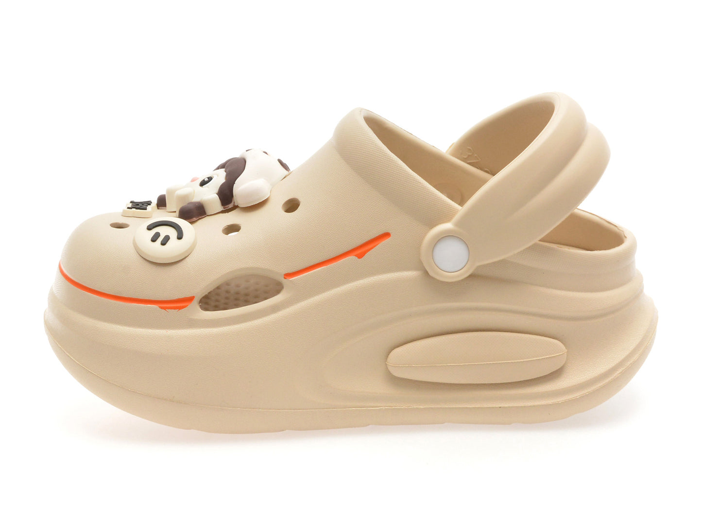 Papuci GRYXA bej, 5108, din pvc