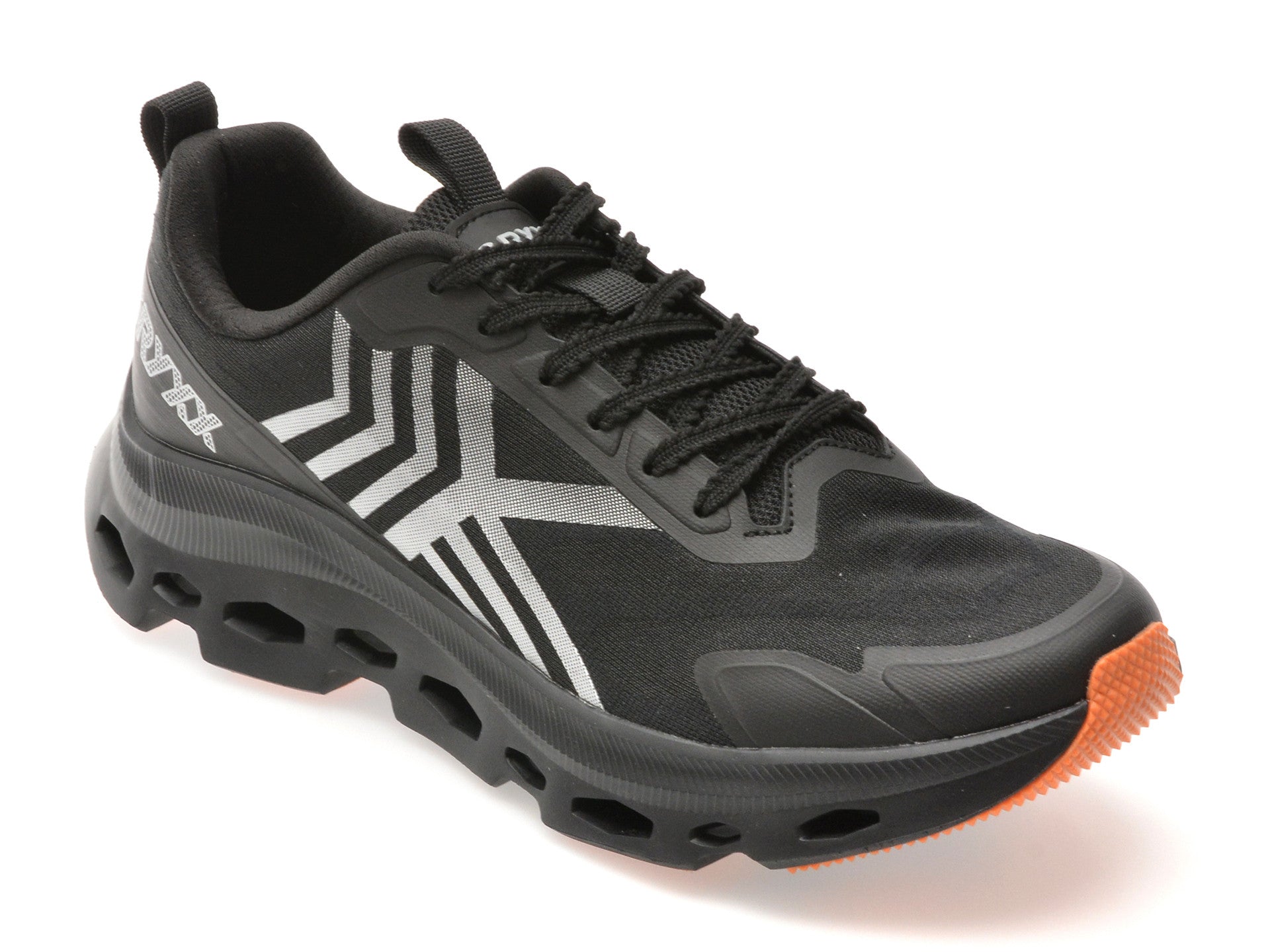 Pantofi sport GRYXA negri, 24127, din material textil