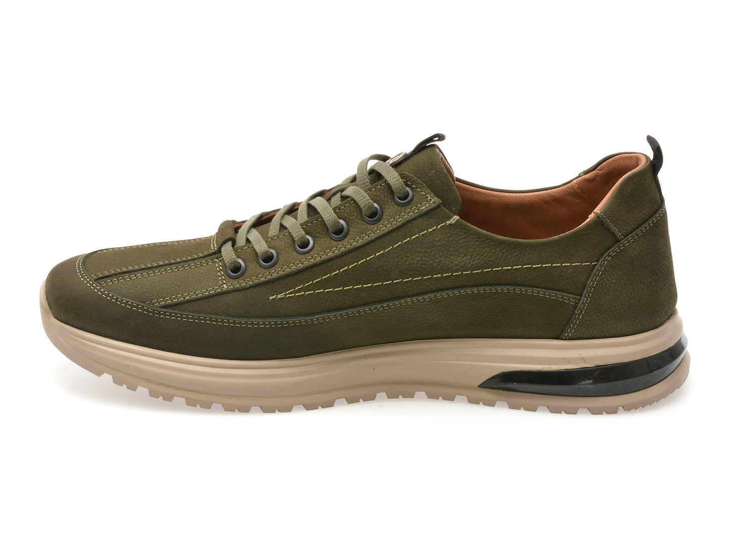 Pantofi sport GRYXA maro, LS2404, din piele naturala
