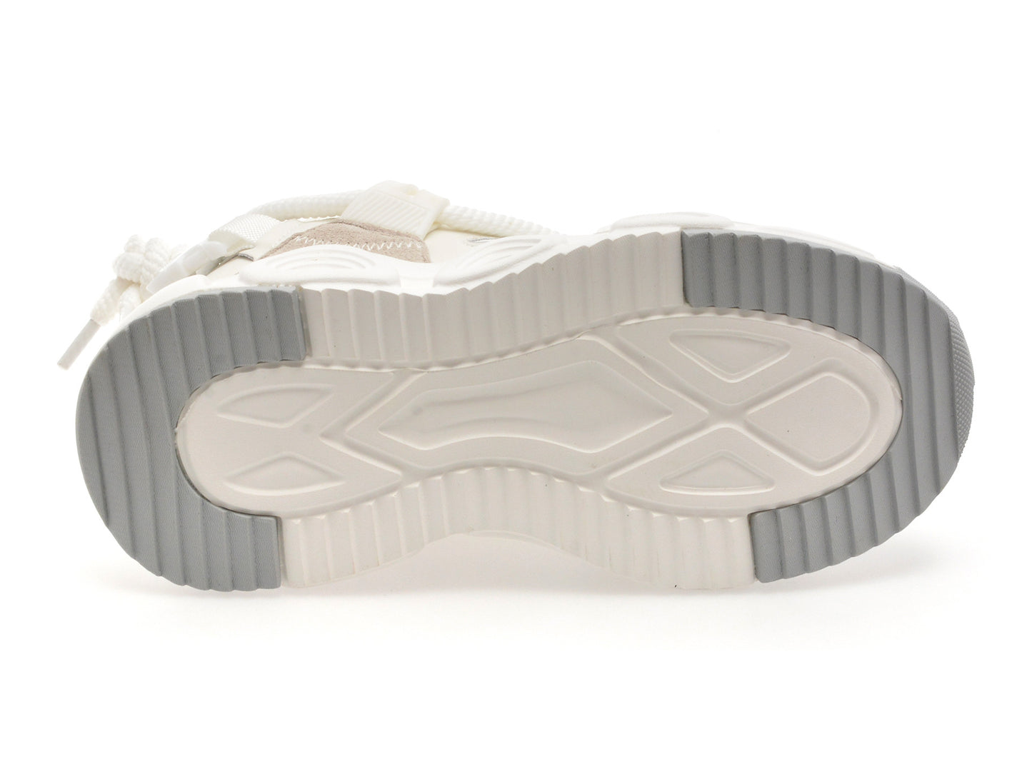 Pantofi sport GRYXA albi, 24120, din material textil