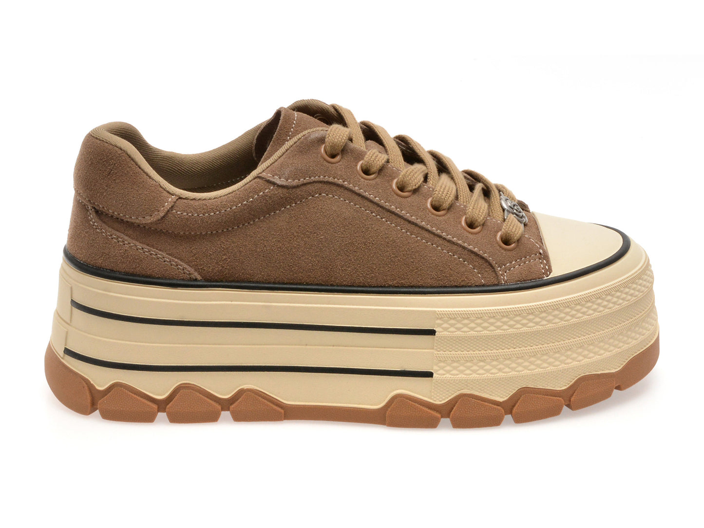Pantofi sport GRYXA gri, 1291, din piele intoarsa