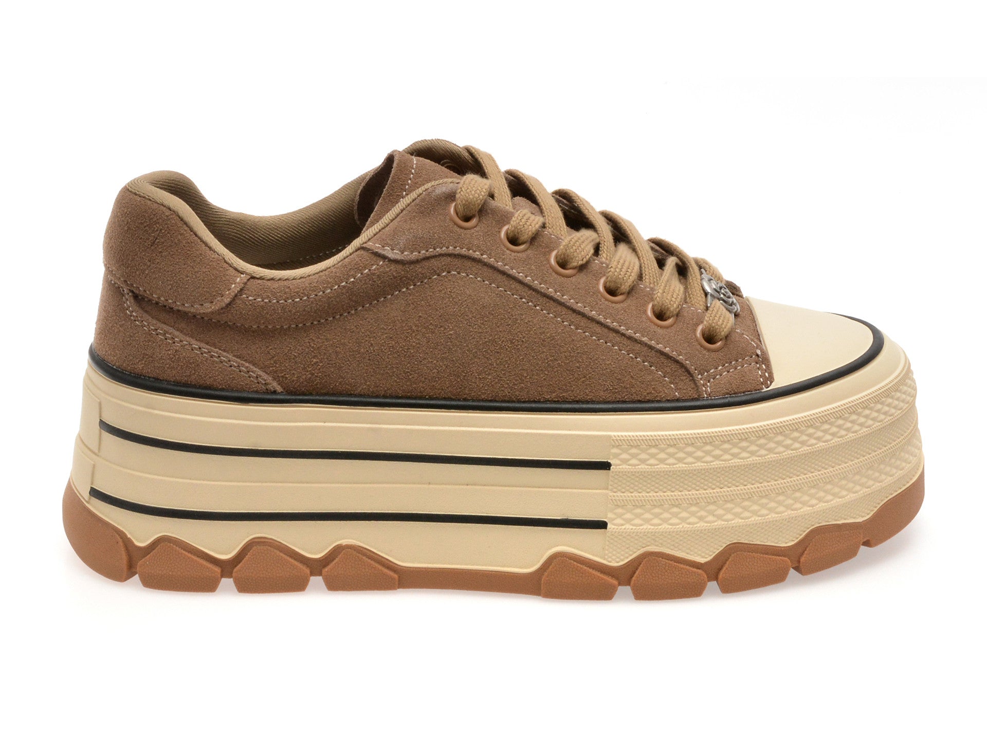 Pantofi sport GRYXA gri, 1291, din piele intoarsa