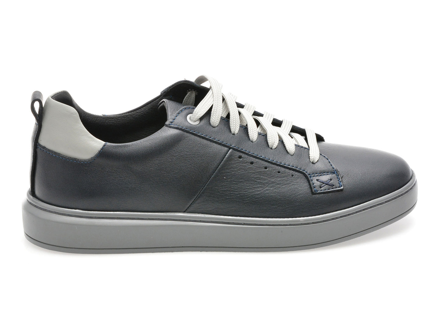 Pantofi sport GRYXA bleumarin, MB1230, din piele naturala
