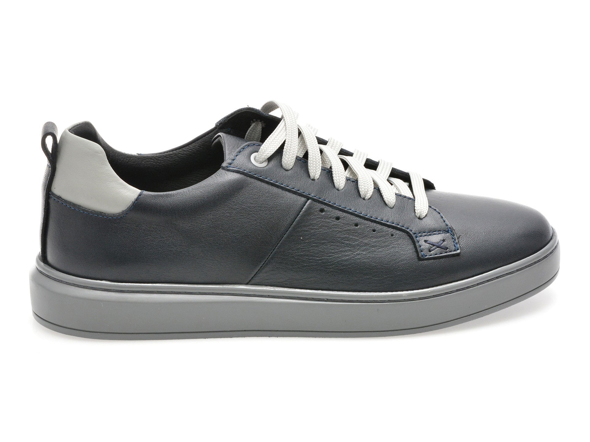 Pantofi sport GRYXA bleumarin, MB1230, din piele naturala