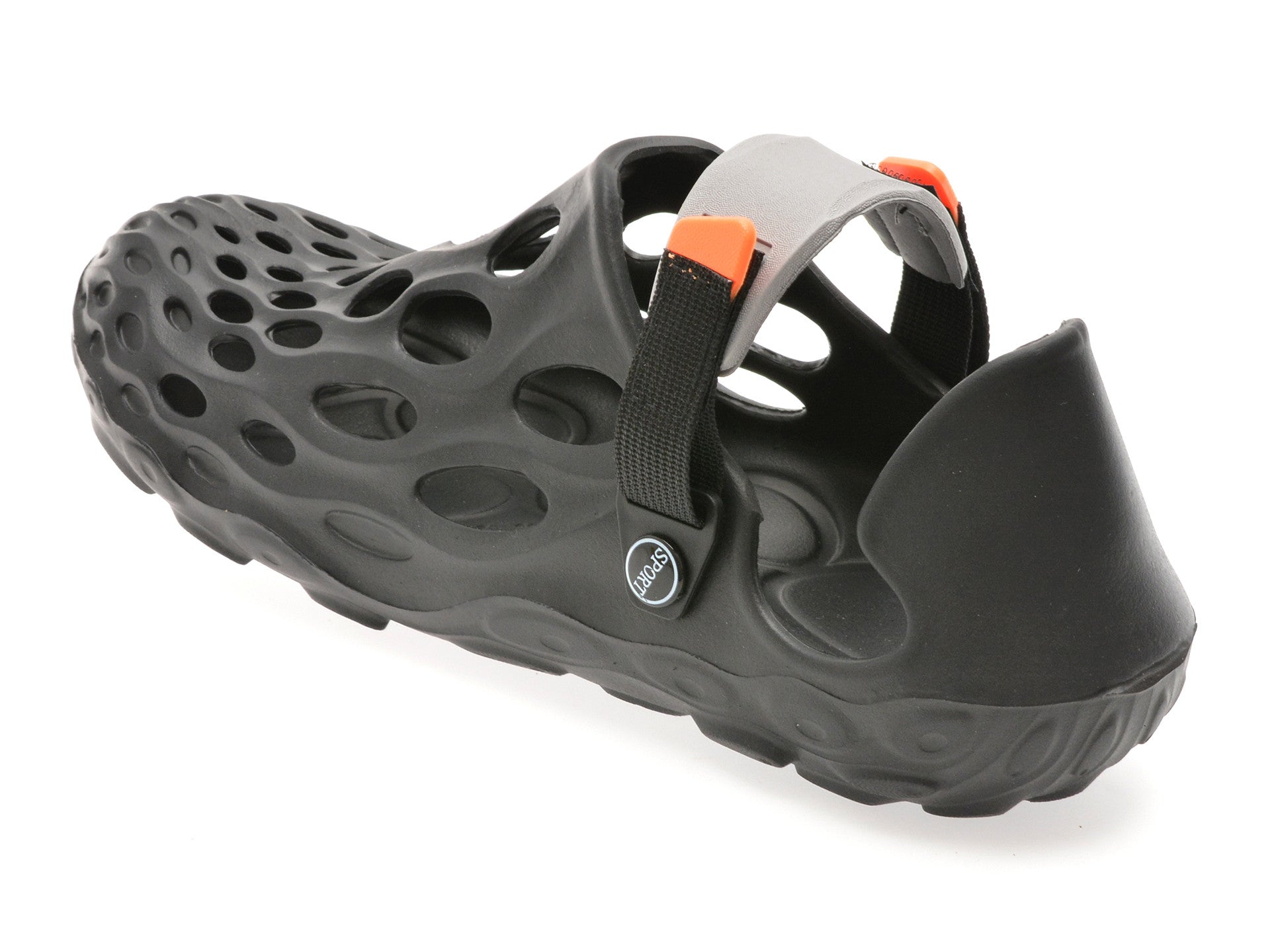 Papuci GRYXA negri, 868M, din pvc
