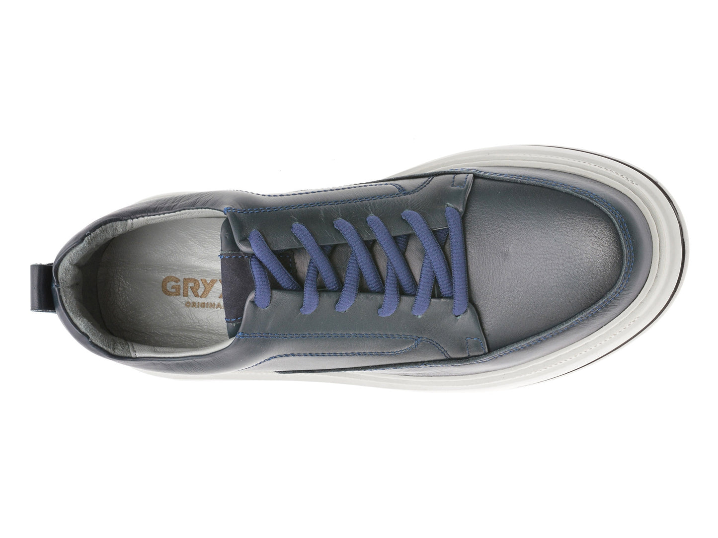 Pantofi sport GRYXA negri, BS4150, din piele naturala