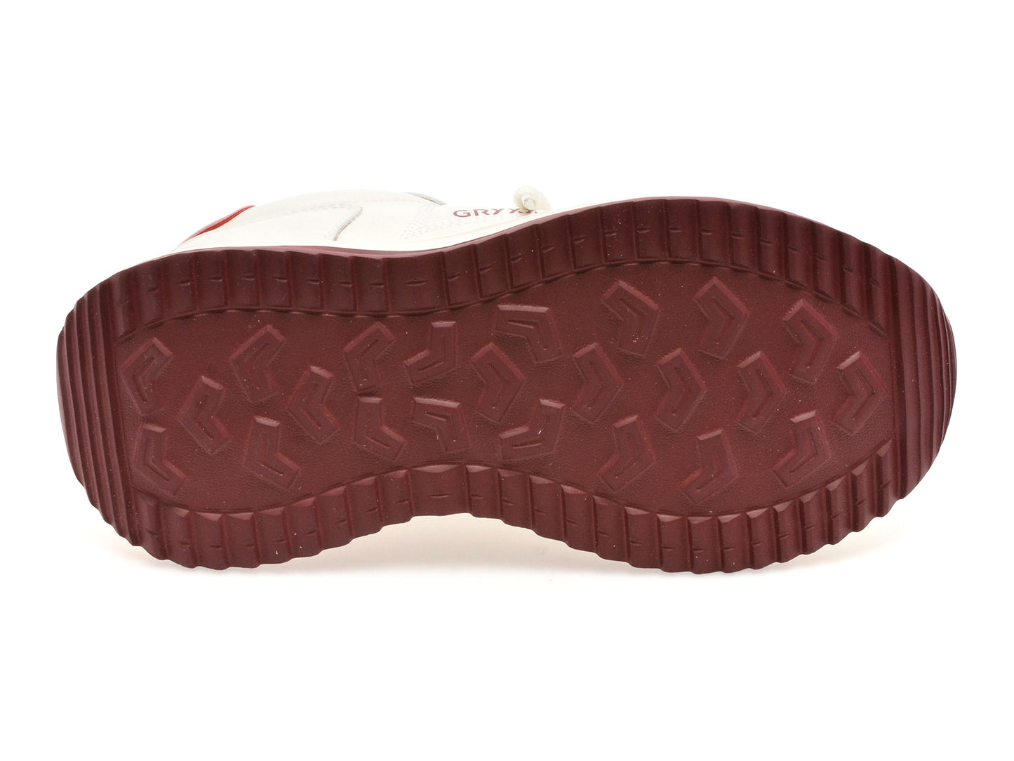 Pantofi sport GRYXA albi, 1165, din piele ecologica