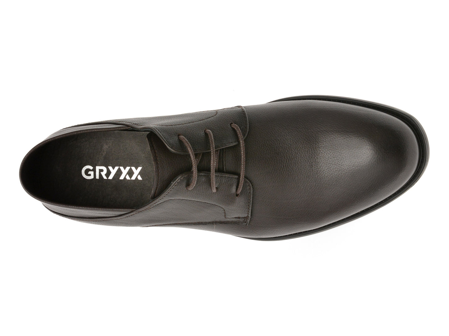 Pantofi eleganti GRYXA negri, WH133, din piele naturala