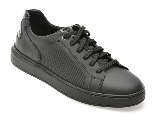 Pantofi sport GRYXA negri, MB1400, din piele naturala