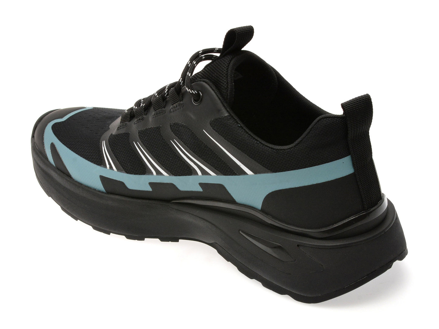Pantofi sport GRYXA negri, GT4014, din material textil