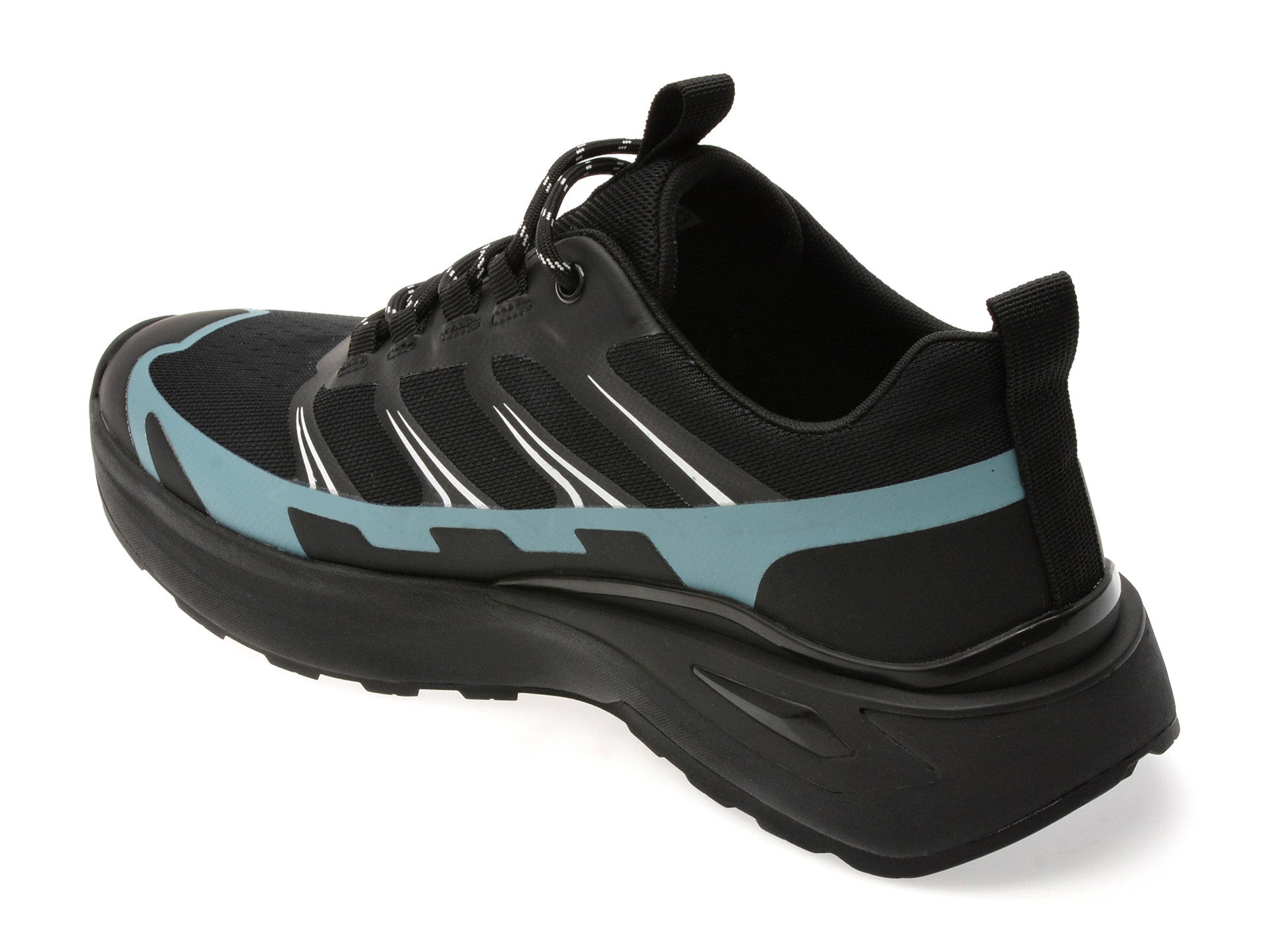 Pantofi sport GRYXA negri, GT4014, din material textil