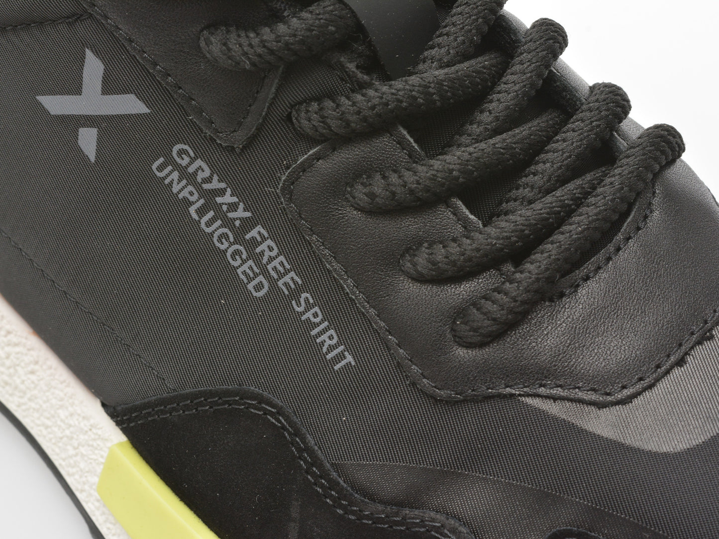 Pantofi sport GRYXA negri, 8286, din material textil