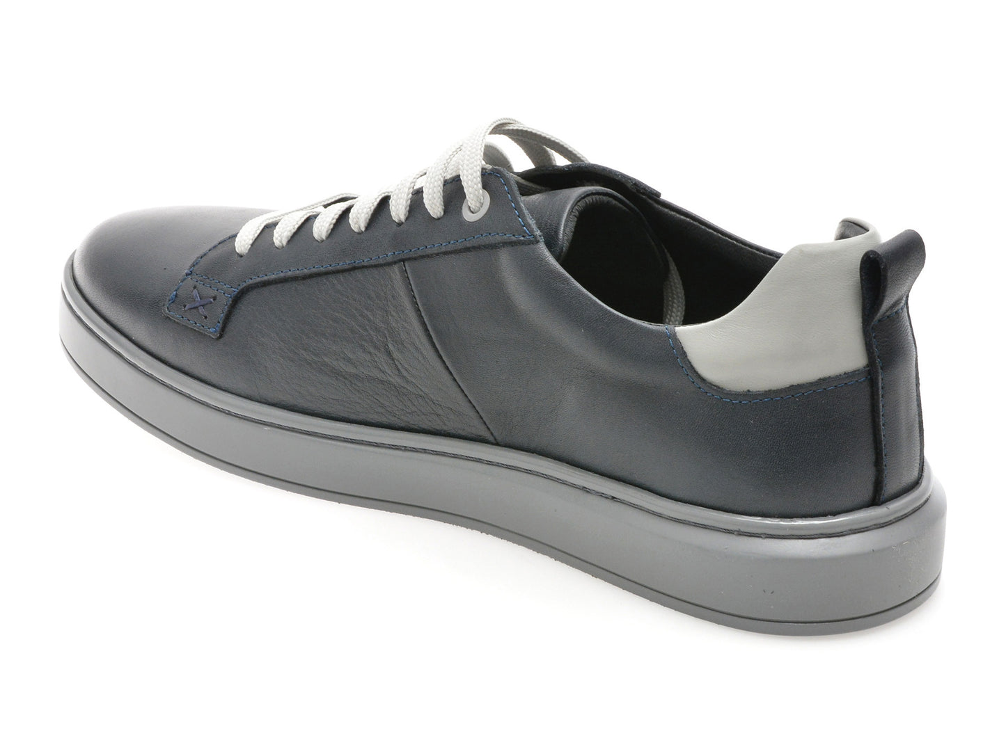 Pantofi sport GRYXA bleumarin, MB1230, din piele naturala