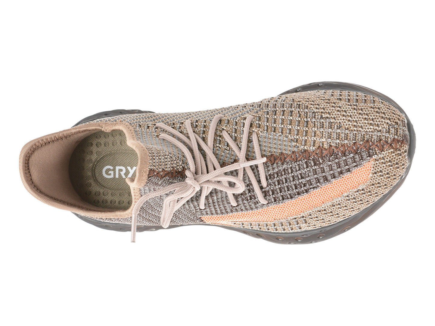 Pantofi sport GRYXA maro, JHL11, din material textil