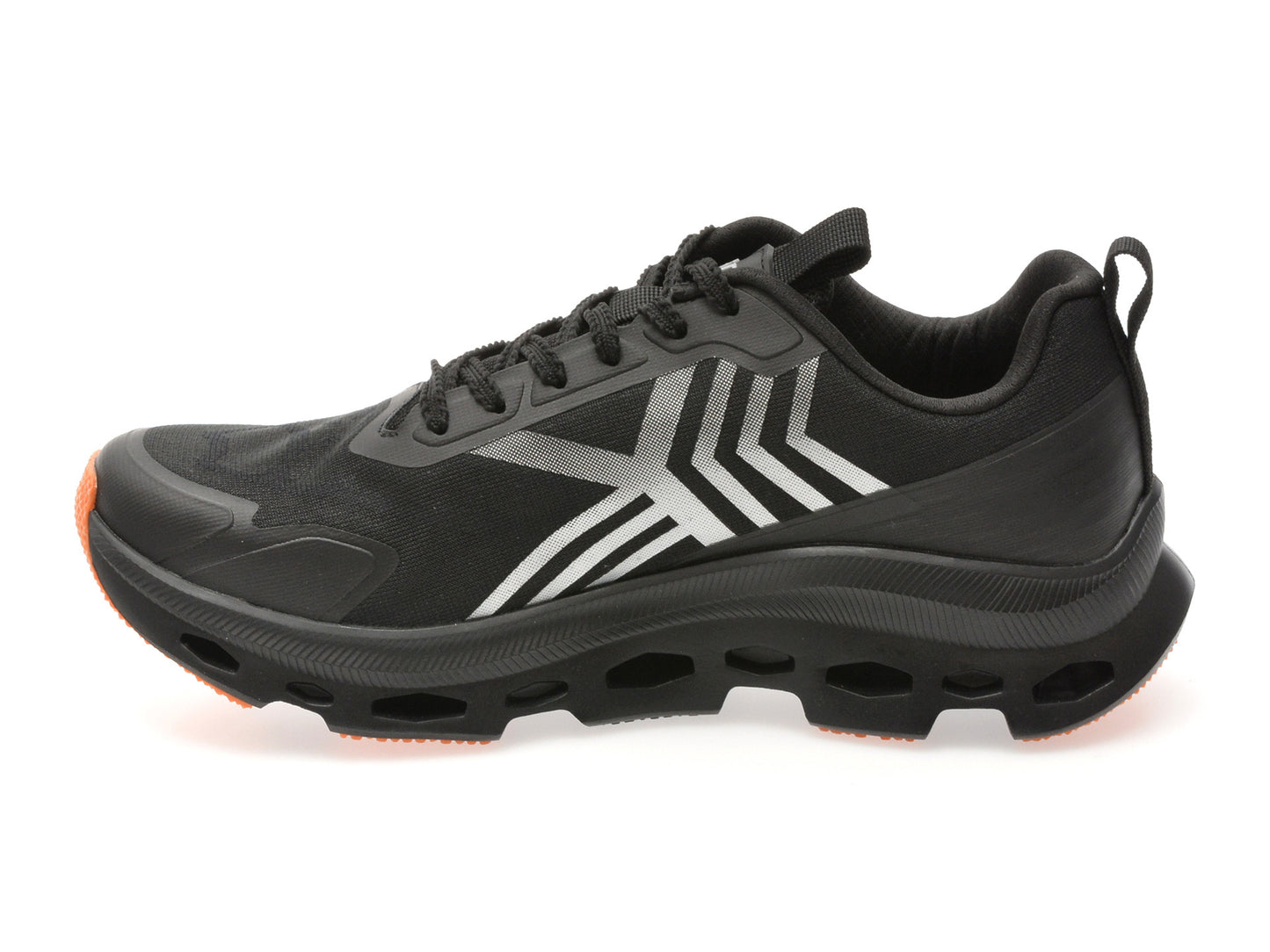 Pantofi sport GRYXA negri, 24127, din material textil