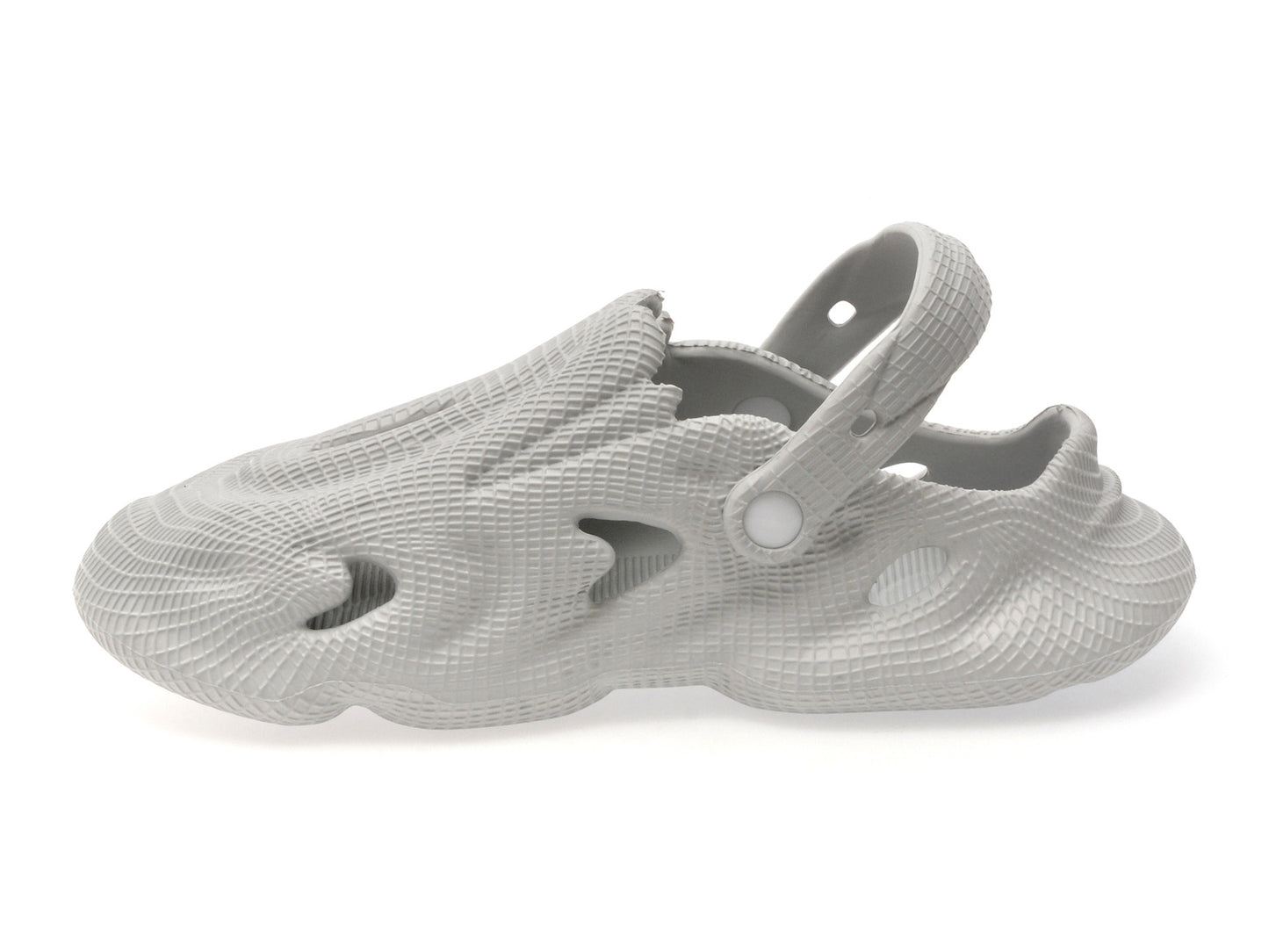 Papuci GRYXA gri, YD1001, din pvc