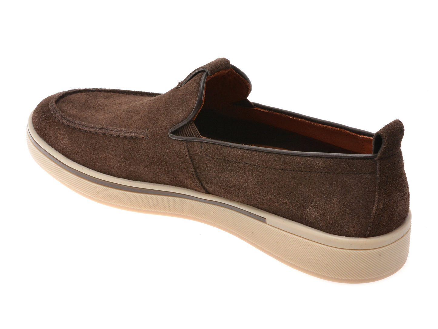 Mocasini GRYXA maro, MU151, din piele intoarsa