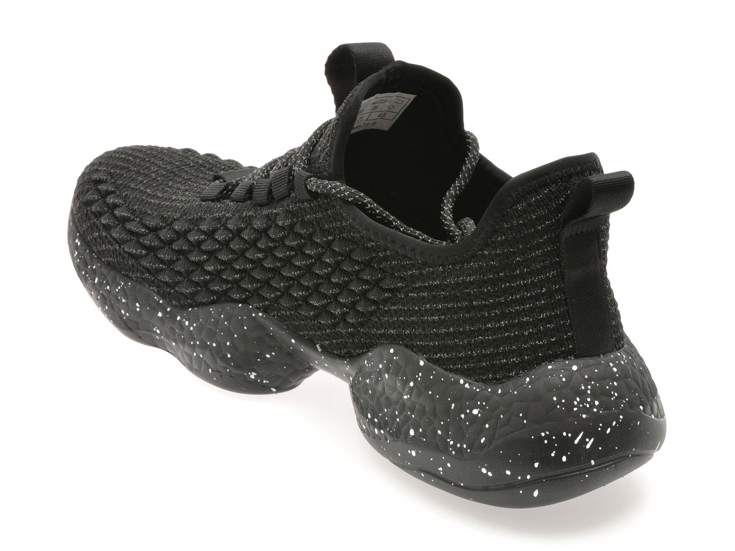 Pantofi sport GRYXA negri, A85238, din material textil