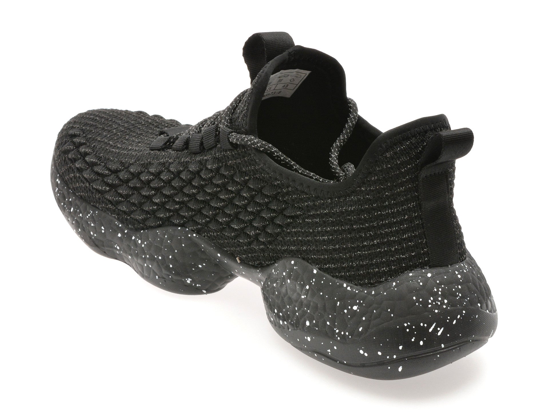 Pantofi sport GRYXA negri, A85238, din material textil